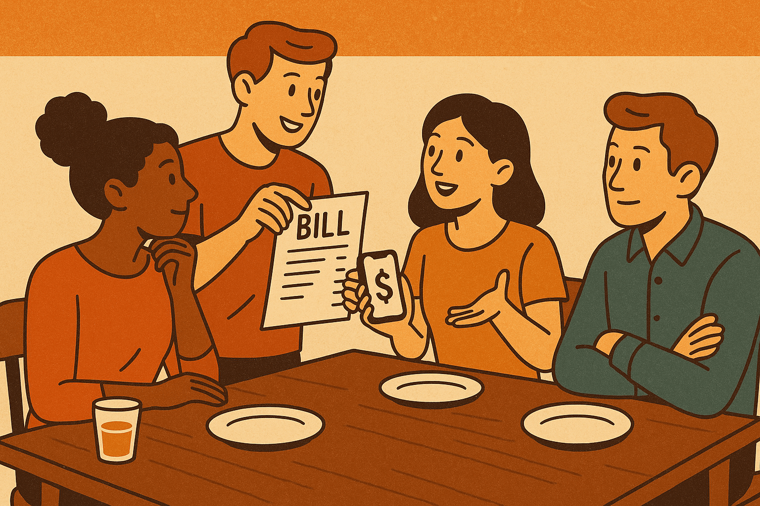 Different Ways to Split Bills