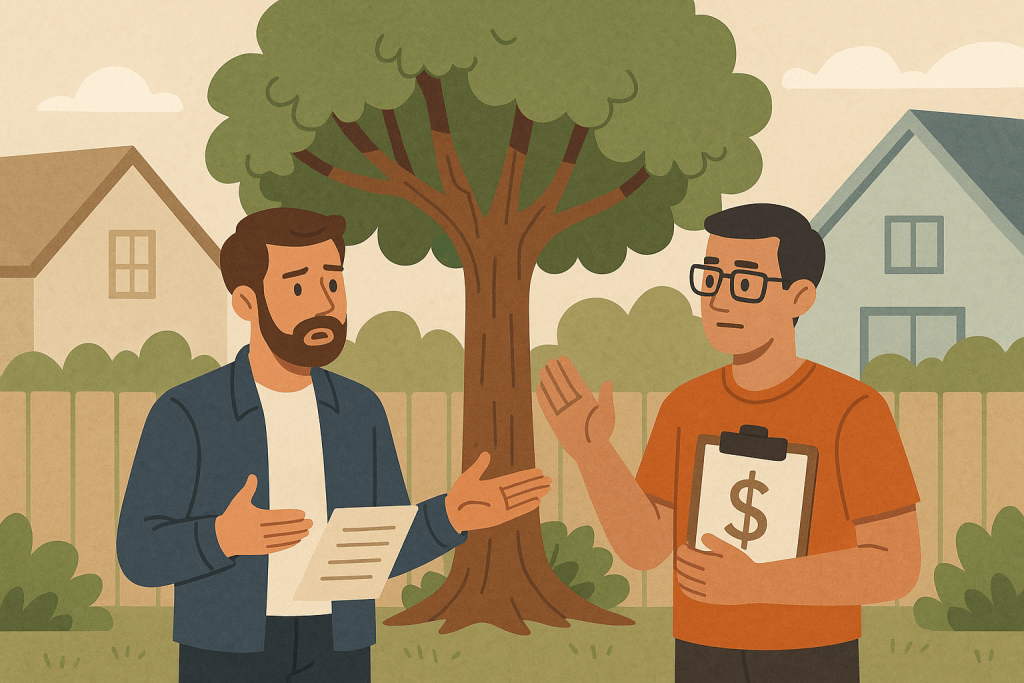 How to Share Tree Care Costs with a Neighbor