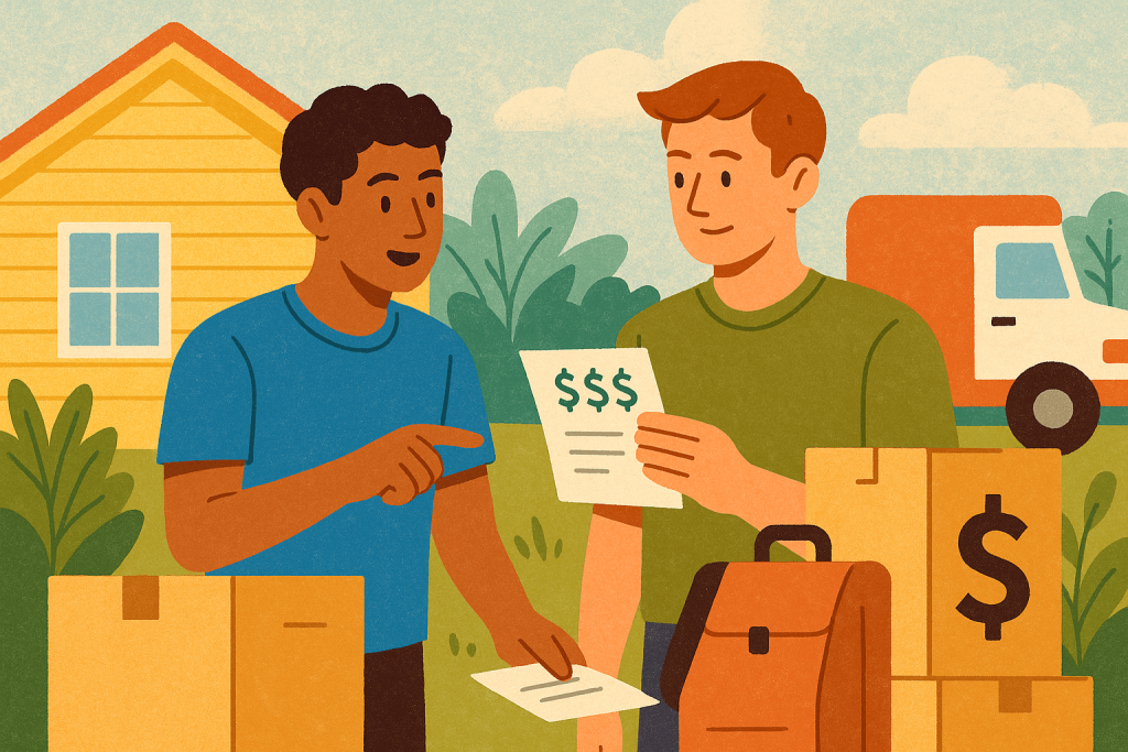 How to Split Moving Costs with Roommates or Friends