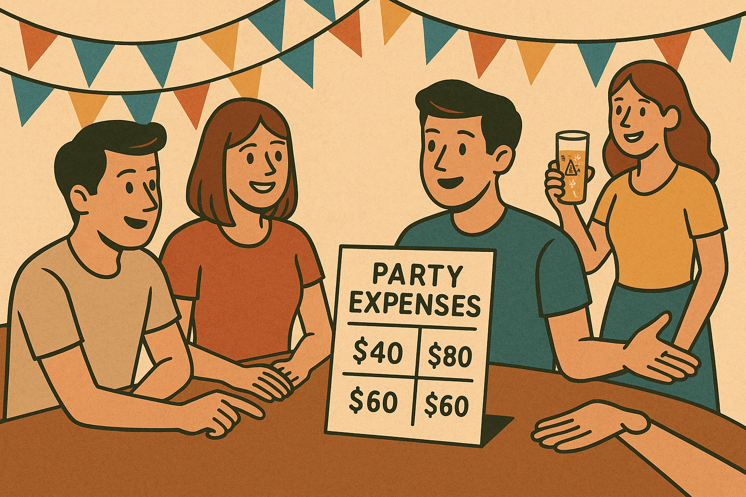 How to Split Party Expenses (Bachelor, Housewarmings, Graduations)