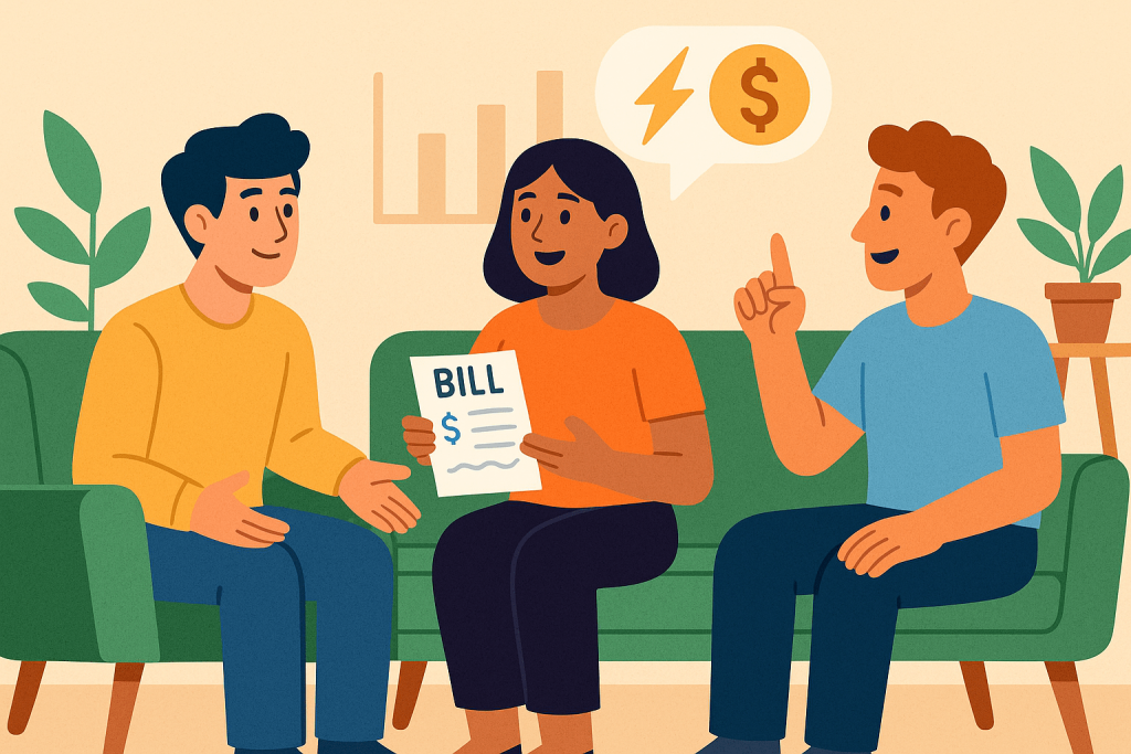 The Best Way to Split Utility Bills (Gas, Electricity, Water, Internet)