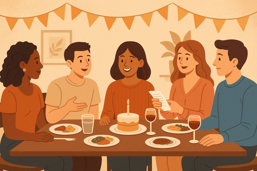 The Etiquette of Splitting Birthday Dinners
