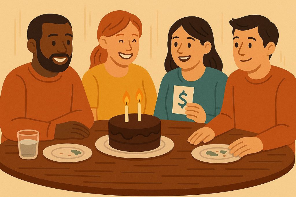 The Etiquette of Splitting Birthday Dinners
