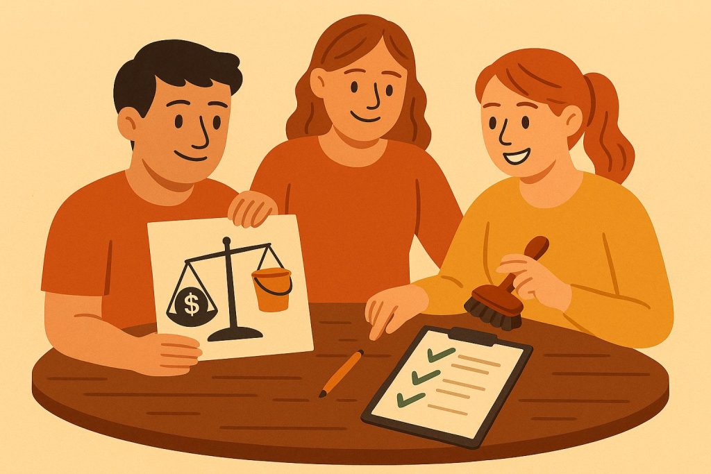 The Smart Way to Split Household Cleaning Expenses