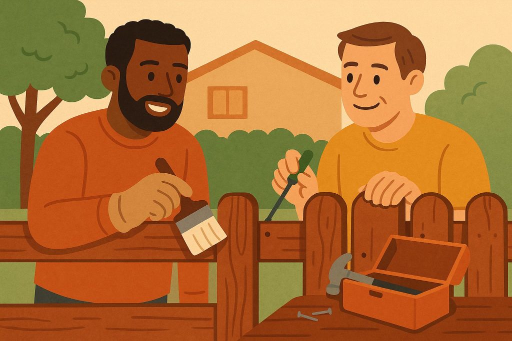 How to Share the Cost of a Fence with a Neighbor