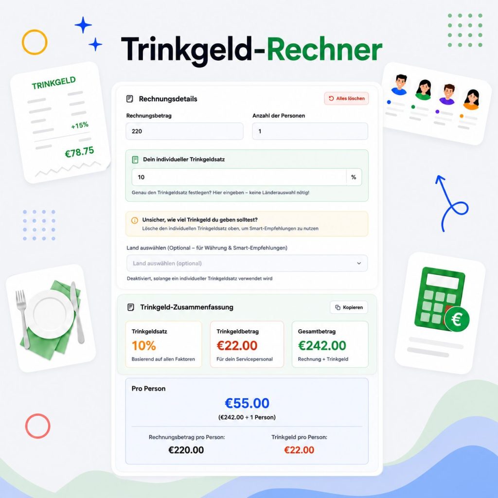 Trinkgeld-Rechner